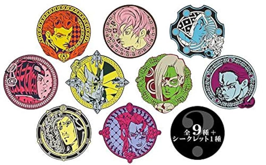 早い者勝ち！美品ジョジョの奇妙な冒険 5部 黄金の風 ラバーコースターセット Amazon.co.jp: ジョジョの奇妙な冒険 第5部 コースター